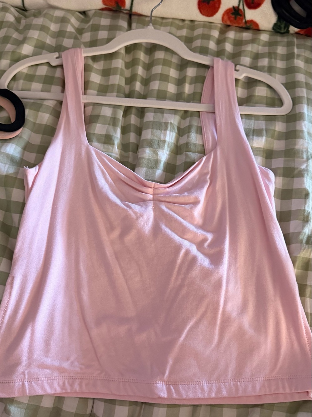 Pink tank top